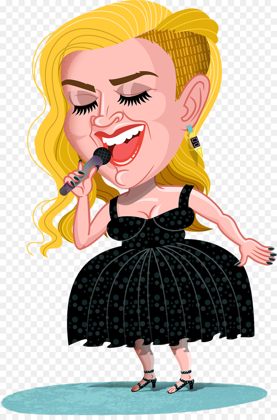 Cartoon - kelly clarkson - Kelly Clarkson Clipart