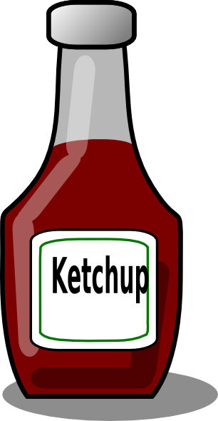 Ketchup Bottle Clip Art At Clker Com Vector Clip Art Online Royalty