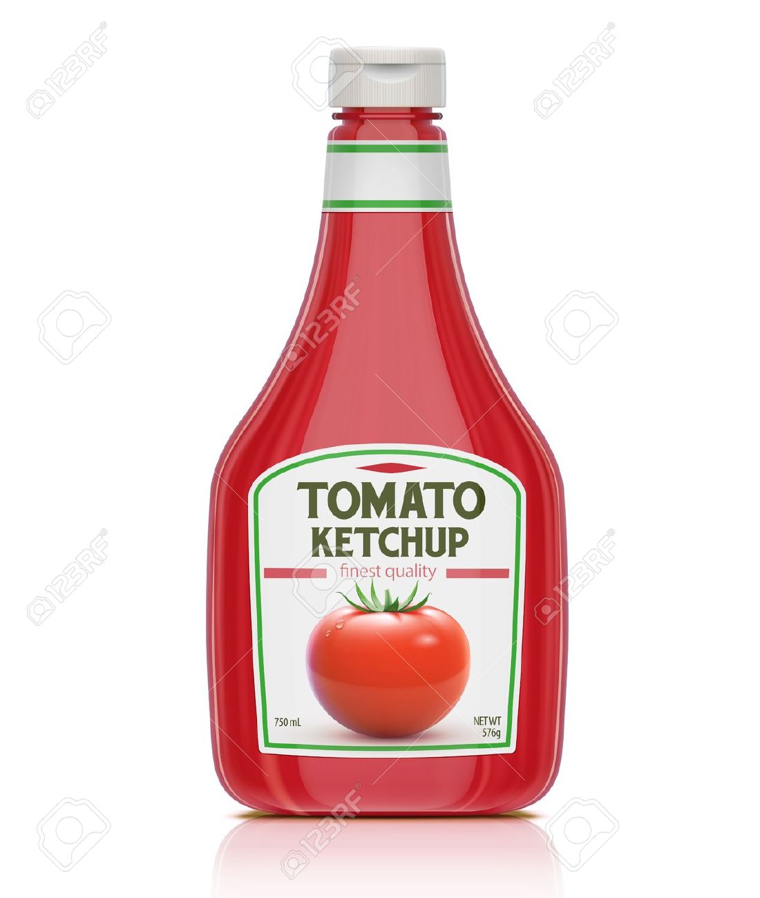 ketchup: illustration of . - Ketchup Clipart