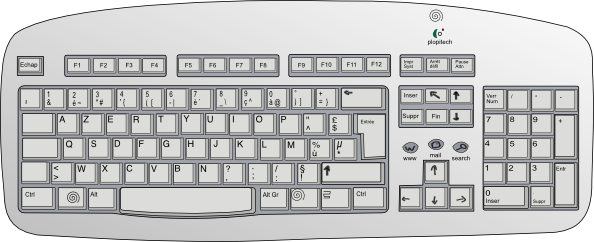 Keyboard Clipart