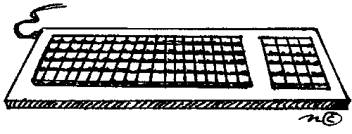 Keyboard cliparts