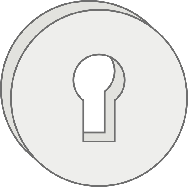 Keyhole cliparts - Keyhole Clipart