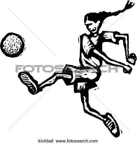Kickball - Kickball Clipart