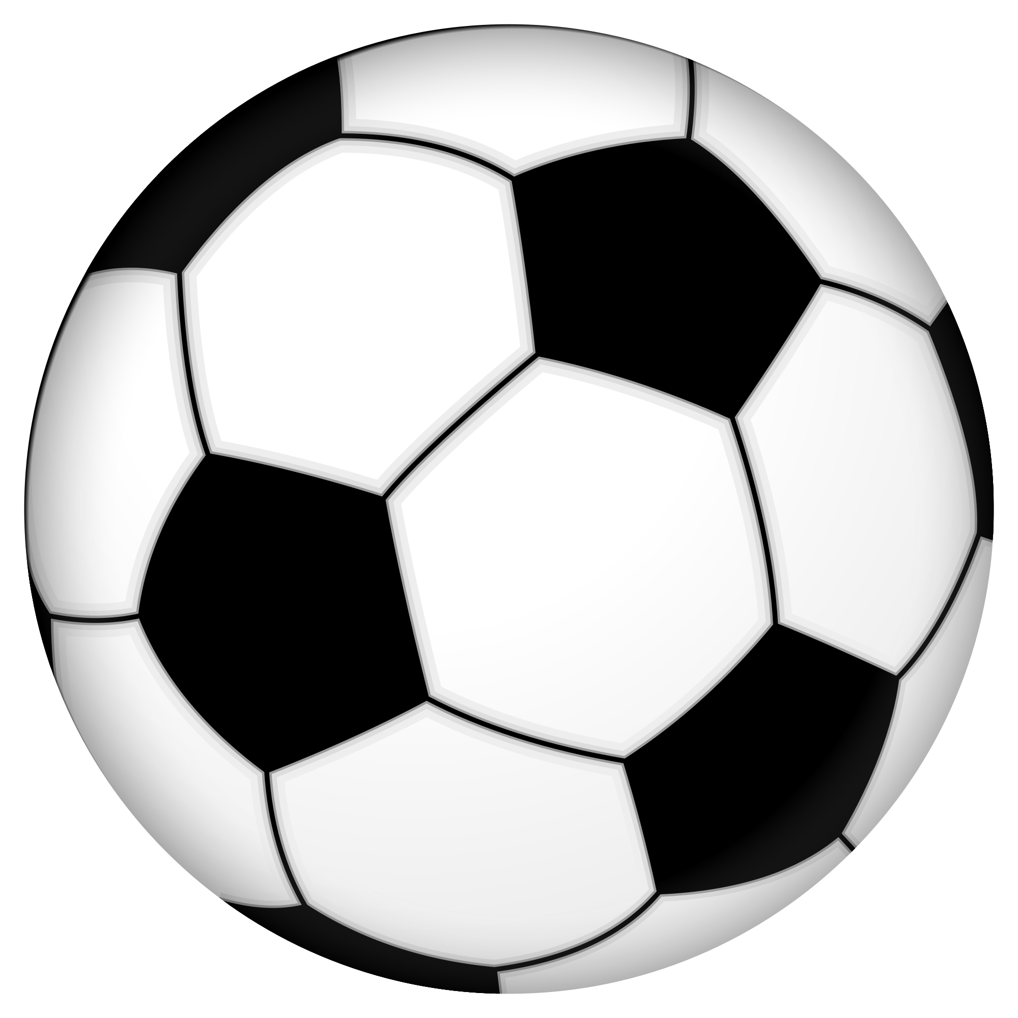 Soccer ball clip art 5