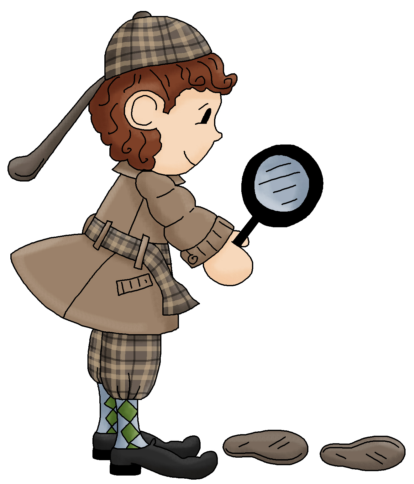 kid detective clipart - Detective Clipart