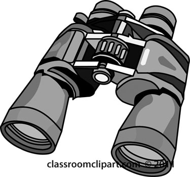 Kid Binocular Clipart .
