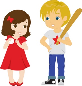 Kid Clipart Image Young Love