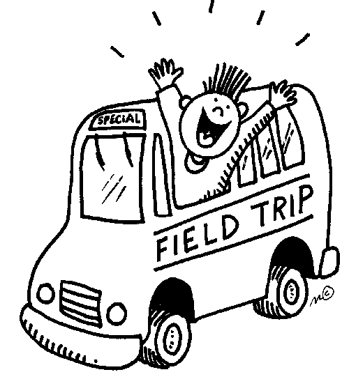 Museum Field T Trip Clipart