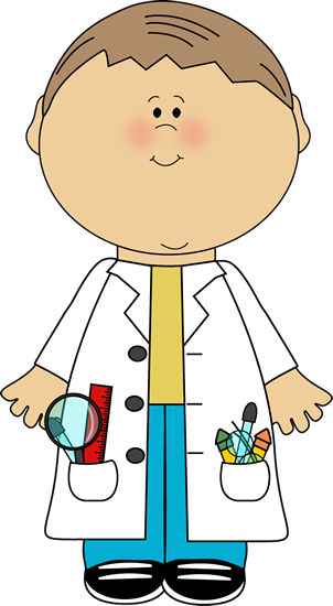 Kid Scientist - Clipart Scientist