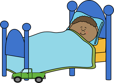 Child Sleeping Clip Art Image