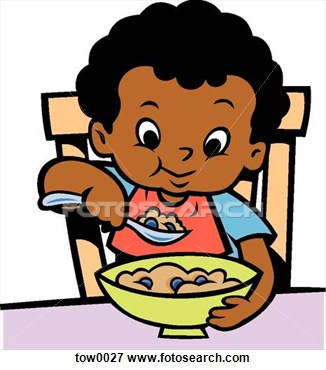 kids eating healthy clipart - Children Eating Clipart