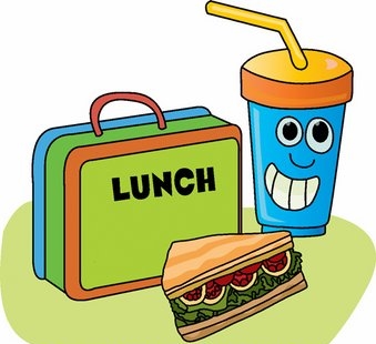 Lunch students go clipart