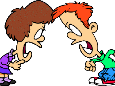 Two people arguing clipart - 