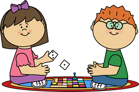 Kids Board Game Clip Art - Game Clipart