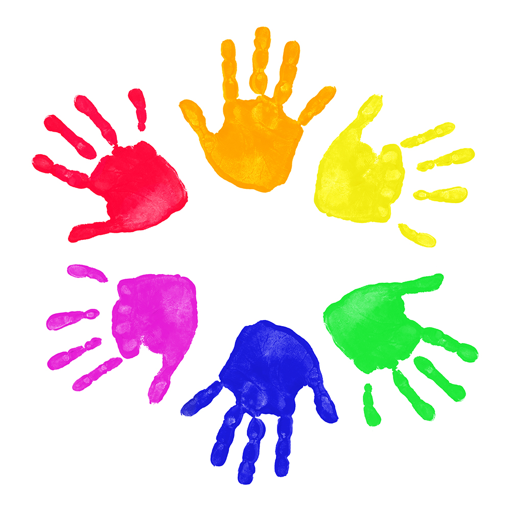 ... Handprints - Multicolored