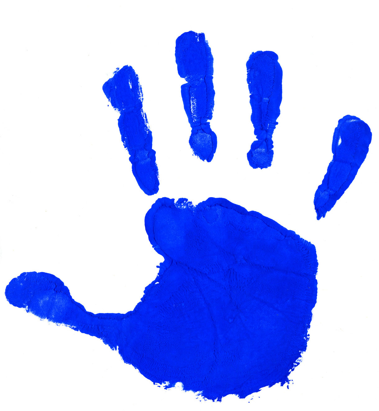Kids Handprint Clipart Handpr - Handprint Clipart