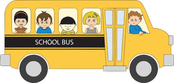 Kids in School Bus | Clipart library - Free Clipart Images
