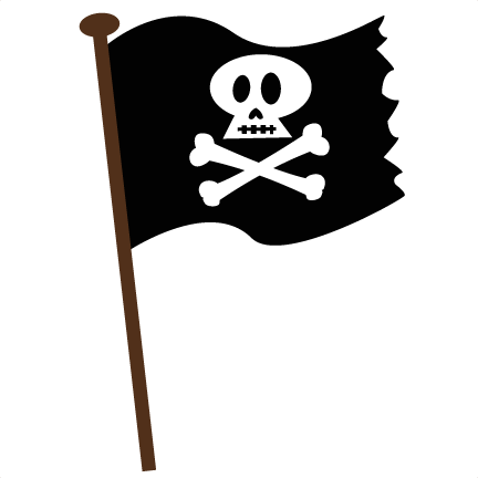 Kids Pirate Flag Pirate Svg Scrapbook File