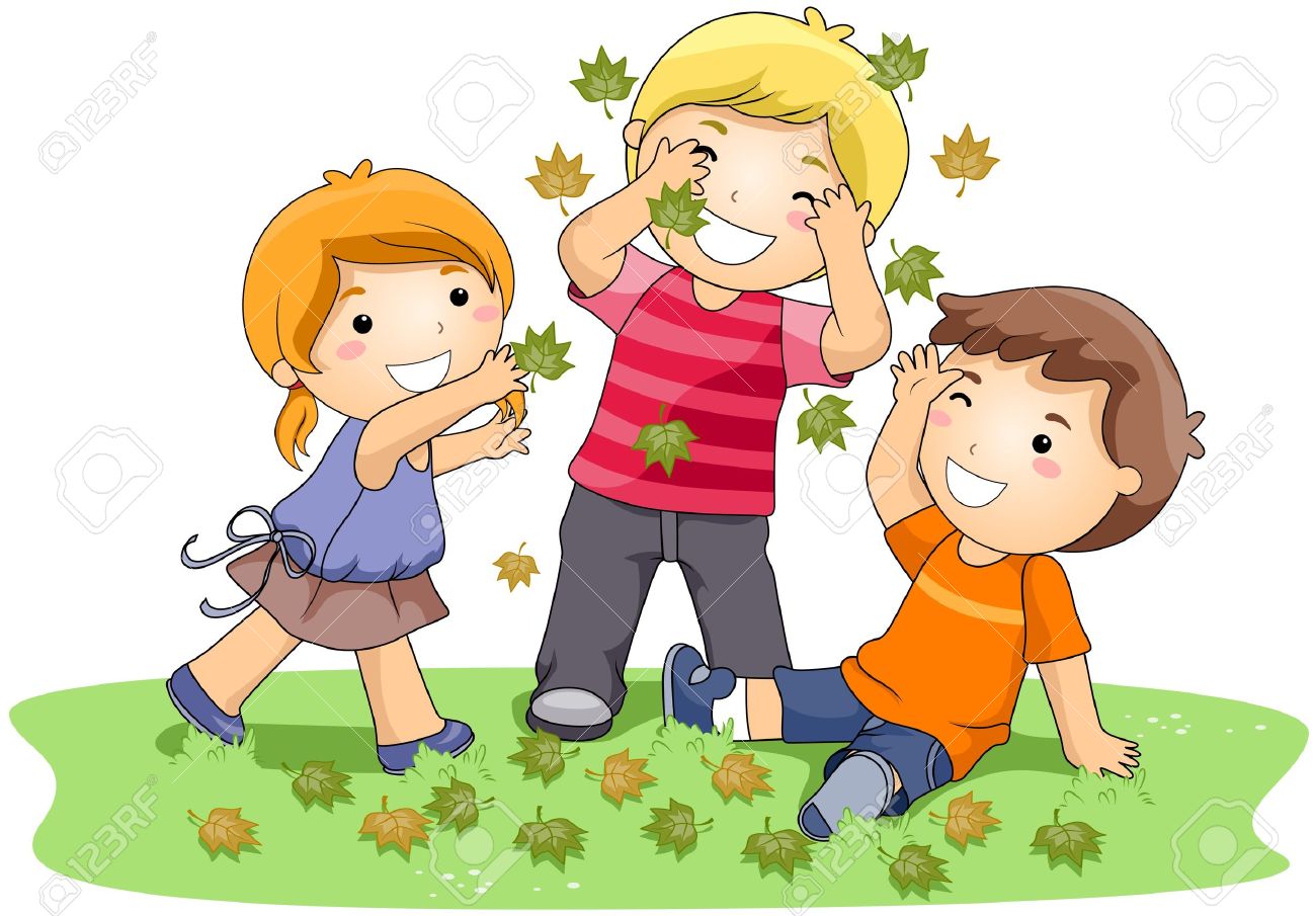Kids Playing Clipart - .