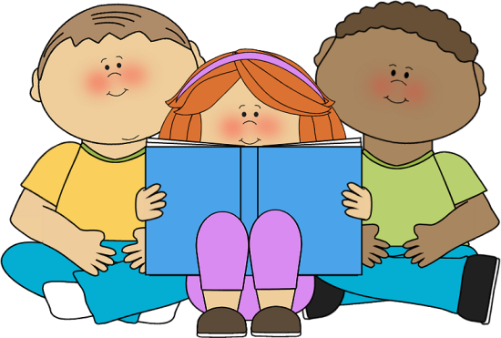 Kids Reading Clipart - usarmycorpsofengineers