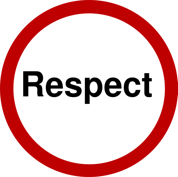 respect clipart