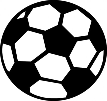 Soccer ball football art clip