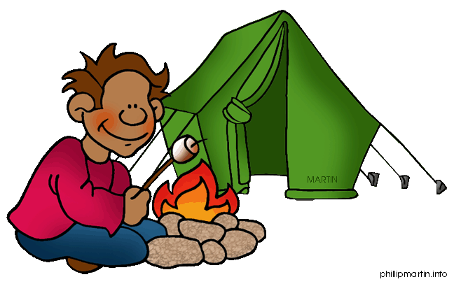 Camping clip art products . C