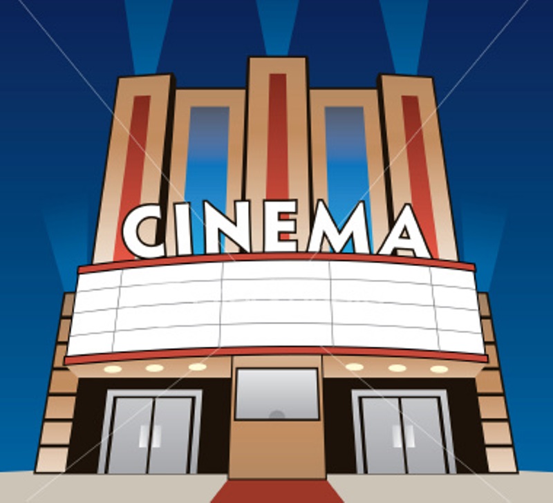Movie theater clipart 7