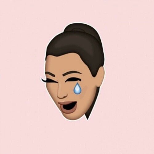i liked the emojis on my ipho - Kim Kardashian Clipart