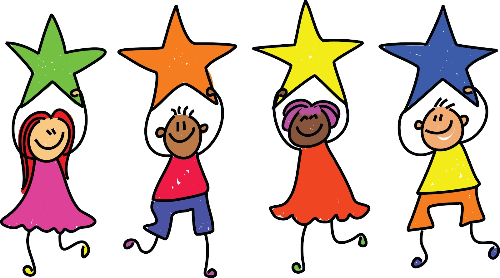 Kindergarten Clip Art Black A - Star Student Clipart
