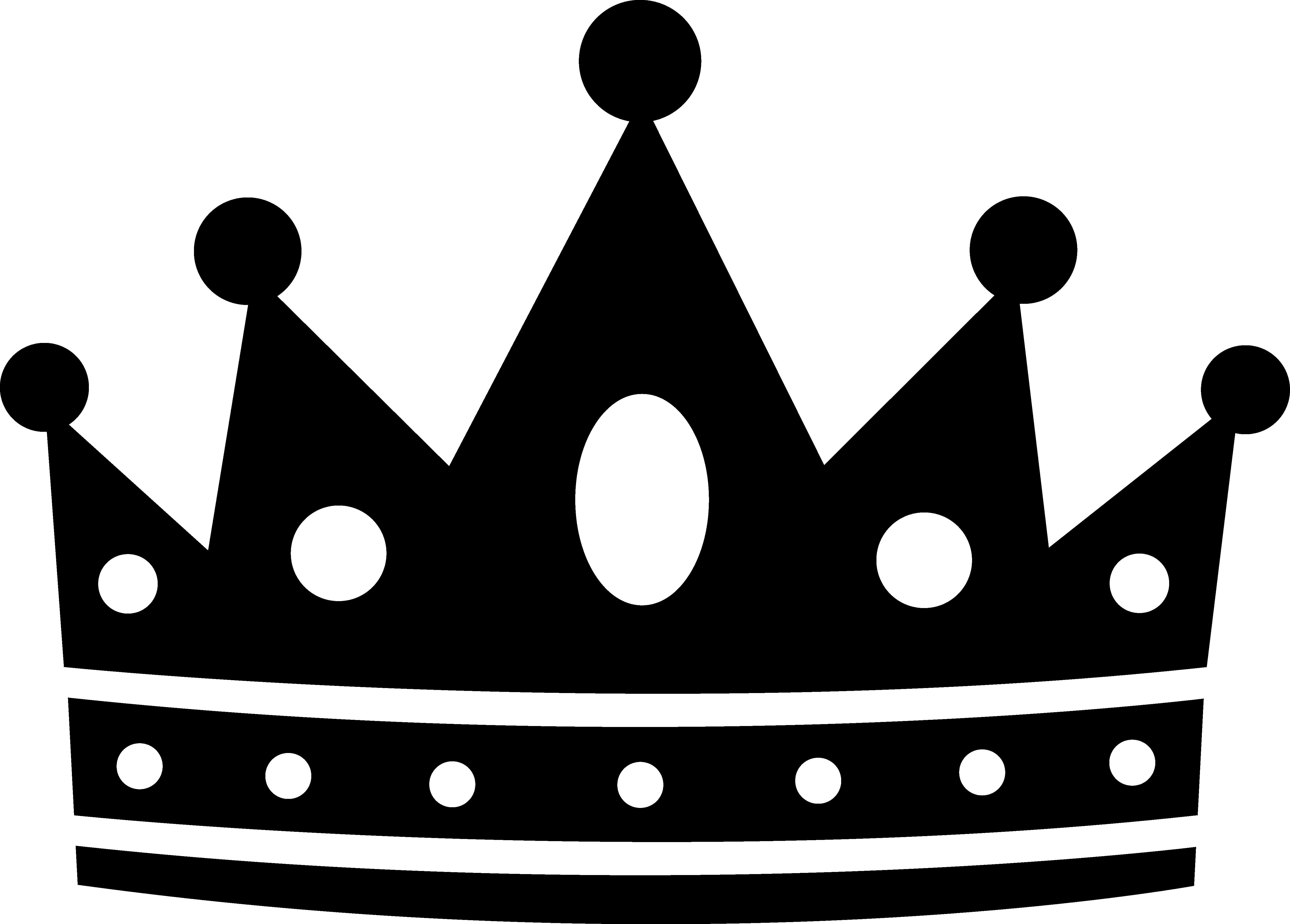 king crown clip art black and - King Crown Clip Art