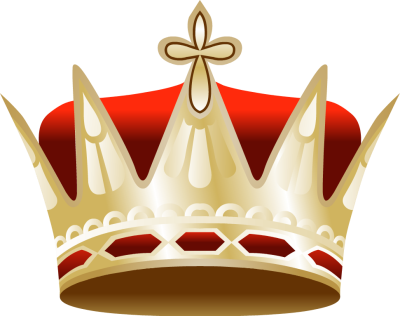 Blue King Crown Clipart #1