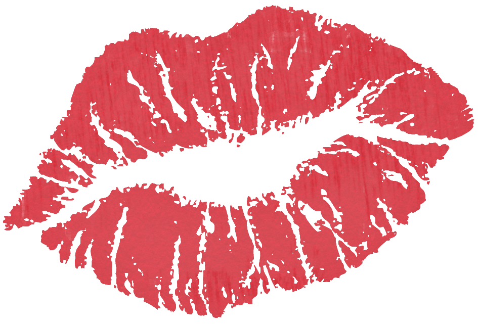 Lipstick Mark Kiss Free SVG C