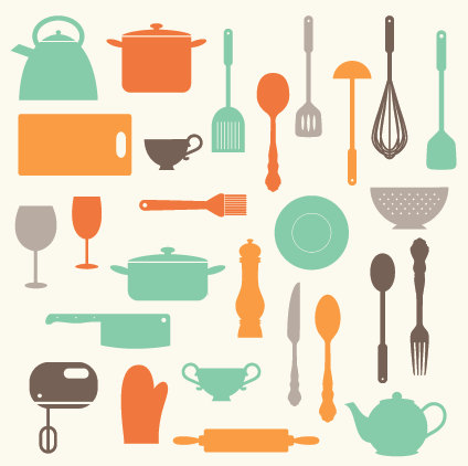 Cooking and Kitchen Cliparts