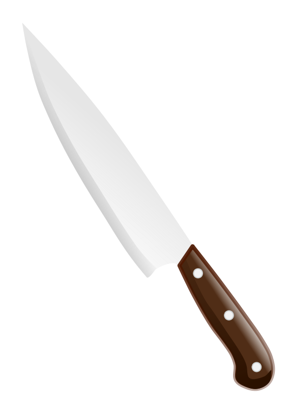 Kitchen Knife Clipart - Knife Clip Art
