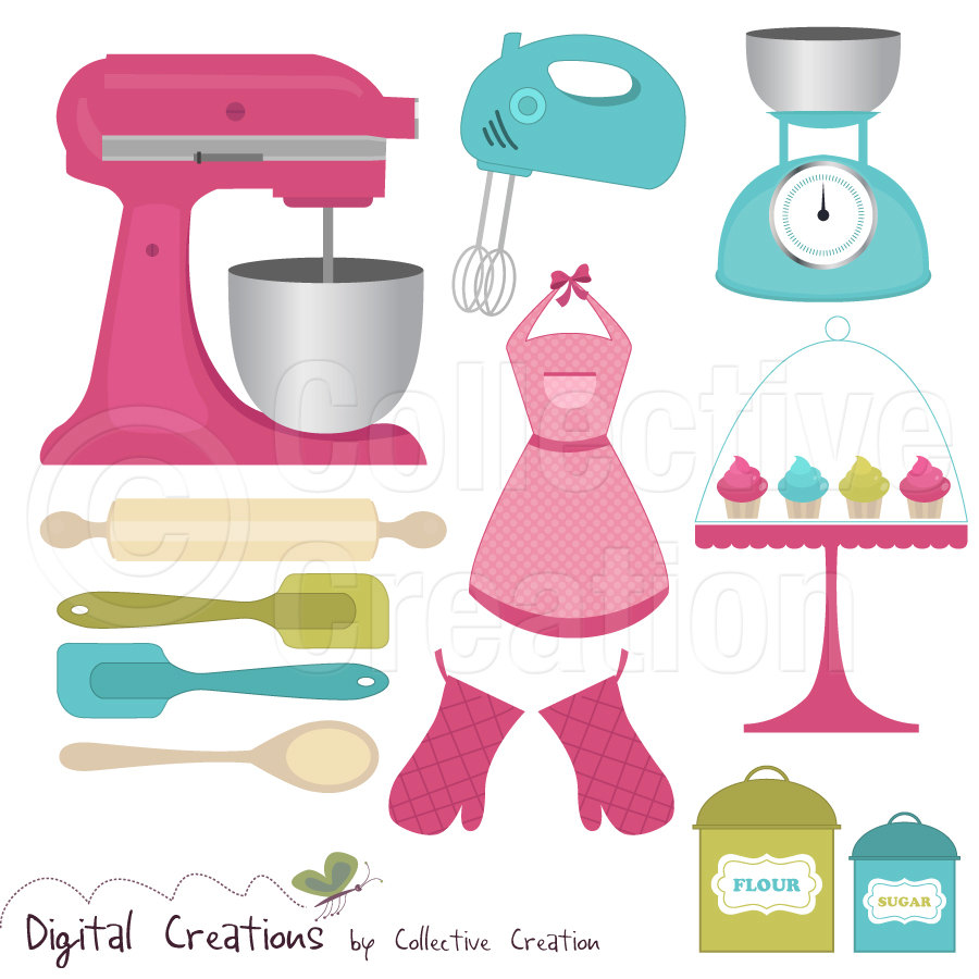 kitchen tools clip art - Free - Free Kitchen Clipart