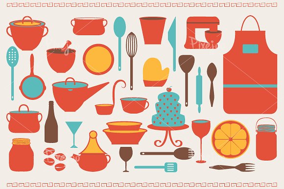 Kitchen Tools Clipart-hdclipa - Kitchen Tools Clipart