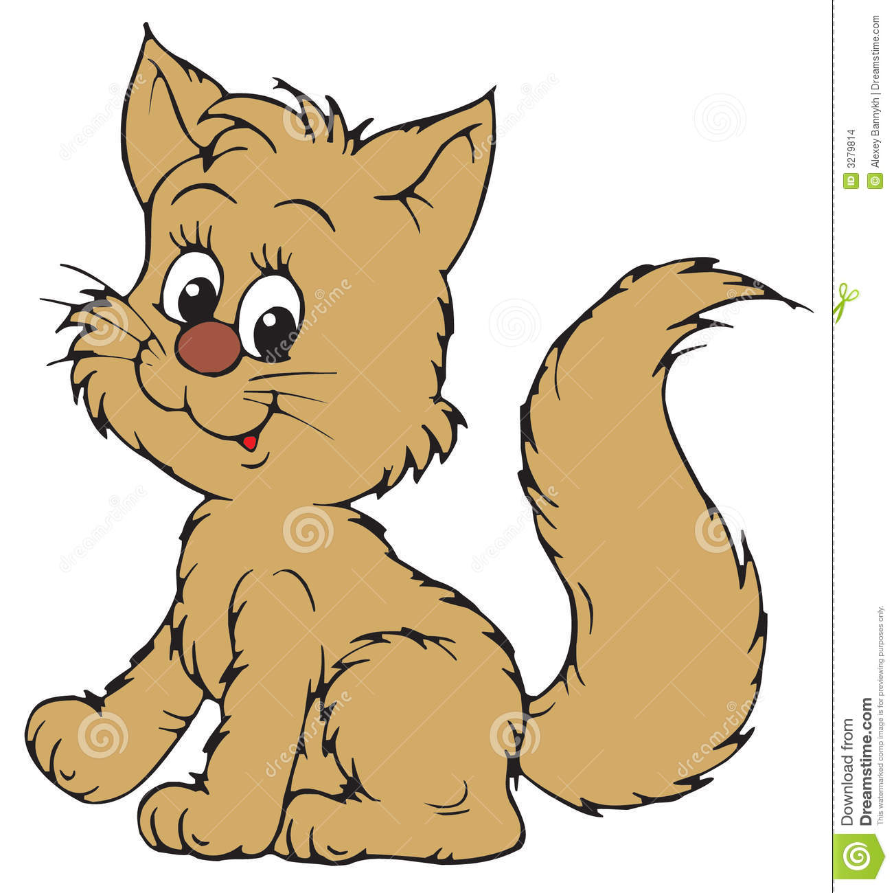 Kitten (vector clip-art) - Kittens Clip Art