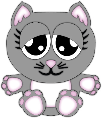 Kitty Cat Clip Art - Kitty Cat Clip Art