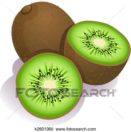 Clipart - kiwi. Fotosearch - Search Clip Art, Illustration Murals, Drawings  and Vector