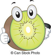 . ClipartLook.com Kiwi Mascot - Illustration of a Kiwi Mascot Giving a Thumbs.