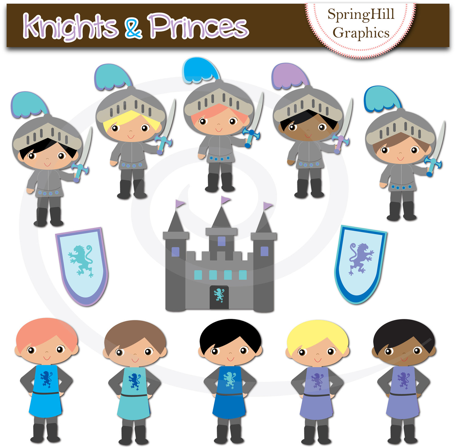 Knight, Castles and . - Knights Clipart