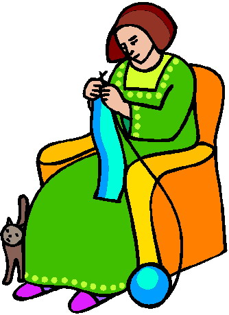 Knitting clip art - Knitting Clipart