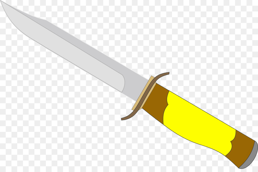 Kitchen knife Table knife Clip art - Sharp knives
