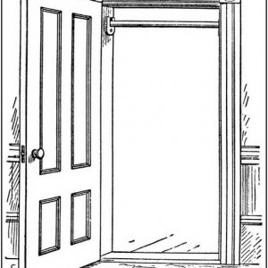 Knocking on door clipart clip - Open Door Clip Art