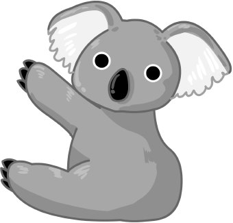 koala bear clip art | Cute Ko