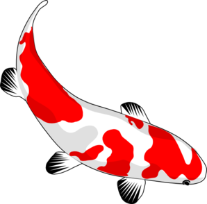 Koi Fish Clip Art At Clker Co - Koi Fish Clipart