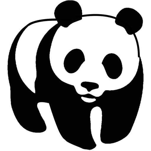 cute panda bear clipart