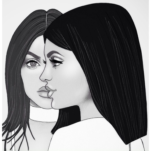 Drawn celebrity kendall jenne - Kylie Jenner Clipart