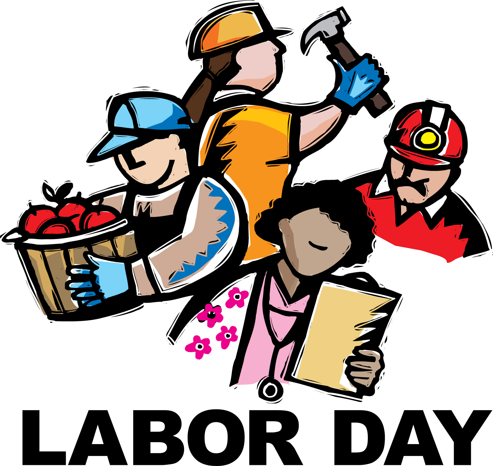 Labor day clip art free image